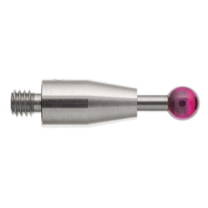 Kulka rubinowa M4, trzon z węglika wolframu, śr. 5 mm, dł. 20 mm, efektywna długość robocza 7,9 mm