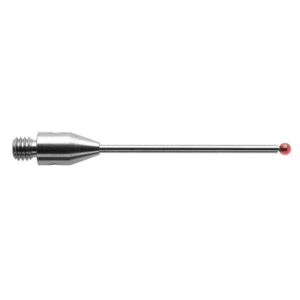 Kulka rubinowa M3, trzon z węglika wolframu, śr. 1,5 mm, dł. 30 mm, efektywna długość robocza 22,5 mm