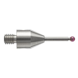 Kulka rubinowa M4, trzon z węglika wolframu, śr. 1 mm, dł. 20 mm, efektywna długość robocza 10 mm