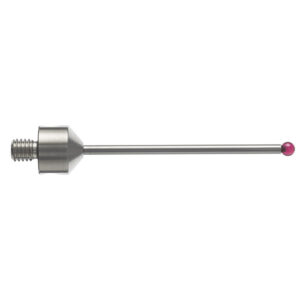 Kulka rubinowa M5, trzon z węglika wolframu, śr. 3 mm, dł. 50 mm, efektywna długość robocza 41 mm