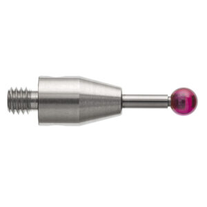 Kulka rubinowa M4, trzon z węglika wolframu, śr. 4 mm, dł. 20 mm, efektywna długość robocza 8,5 mm