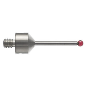 Kulka rubinowa M5, trzon z węglika wolframu, śr. 2 mm, dł. 30 mm, efektywna długość robocza 21 mm
