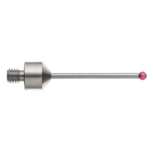 Kulka rubinowa M5, trzon z węglika wolframu, śr. 3 mm, dł. 40 mm, efektywna długość robocza 31 mm
