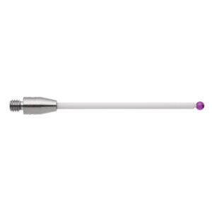 Kulka rubinowa M3, trzon ceramiczny, śr. 2 mm, dł. 40 mm, efektywna długość robocza 32,5 mm