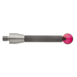 Kulka rubinowa M5, trzon z włókna węglowego, śr. 10 mm, dł. 50 mm, efektywna długość robocza 44,5 mm