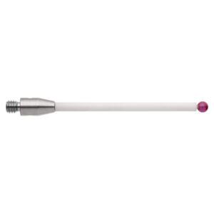Kulka rubinowa M3, trzon ceramiczny, śr. 2,5 mm, dł. 40 mm, efektywna długość robocza 32,5 mm