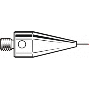 Kulka rubinowa M5, trzon z węglika wolframu, śr. 0,3 mm, dł. 30 mm, efektywna długość robocza 3 mm