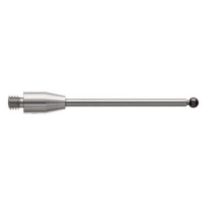 Kulka z azotku krzemu M3, trzon z węglika wolframu, śr. 2 mm, dł. 30,3 mm, efektywna długość robocza 22,8 mm