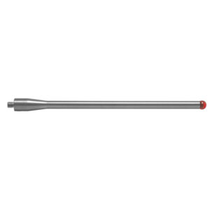 Kulka rubinowa M4, trzon ze stali nierdzewnej, śr. 5 mm, dł. 100 mm, efektywna długość robocza 83,2 mm